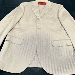 Men's Tan Brunello Cucinelli Suit 40R